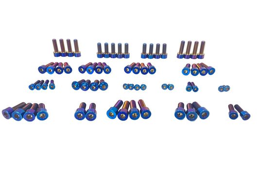 Scrambler titanium bolt kit