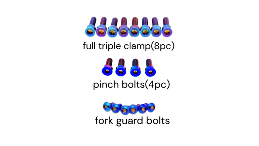 Titanium fork kit ALL BIKES